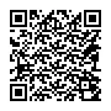 Código QR para número de telefone +14092050609