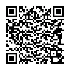 QR код за телефонен номер +14092050642