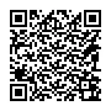 QR Code pour le numéro de téléphone +14092062111