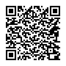 QR код за телефонен номер +14092200287