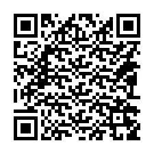 QR-Code für Telefonnummer +14092259929