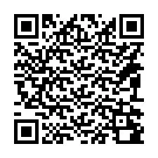 QR Code pour le numéro de téléphone +14092280001