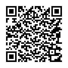 QR-koodi puhelinnumerolle +14092312014