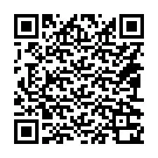 QR код за телефонен номер +14092320289