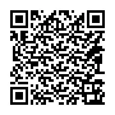 QR код за телефонен номер +14093163169