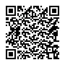 Código QR para número de teléfono +14093168129