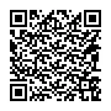 QR Code สำหรับหมายเลขโทรศัพท์ +14093569160