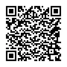 QR Code pour le numéro de téléphone +14094228099