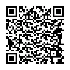 QR Code pour le numéro de téléphone +14094404666