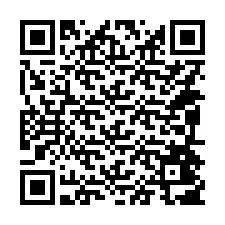 QR код за телефонен номер +14094407734