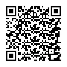 Código QR para número de telefone +14095712114