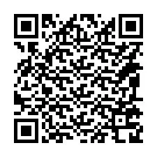 QR код за телефонен номер +14095728951