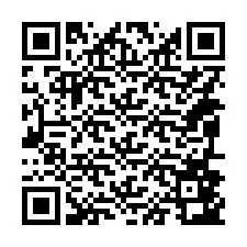 QR-Code für Telefonnummer +14096843745