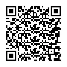 Código QR para número de teléfono +14097376014