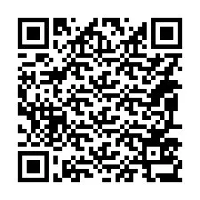 Código QR para número de telefone +14097537765