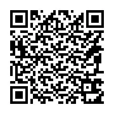 QR-code voor telefoonnummer +14097611401