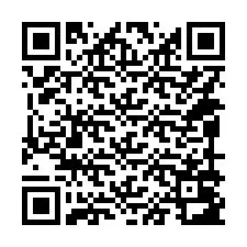 Código QR para número de teléfono +14099083944