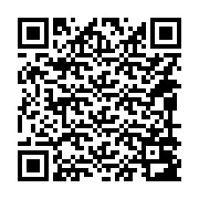 QR-koodi puhelinnumerolle +14099083960