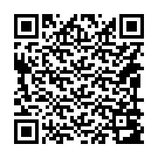 Kode QR untuk nomor Telepon +14099083965