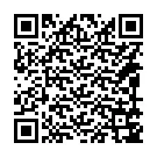 QR Code pour le numéro de téléphone +14099747431