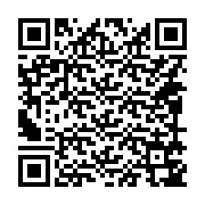 QR-Code für Telefonnummer +14099747496