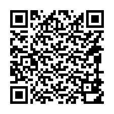 Kode QR untuk nomor Telepon +14099810010