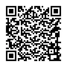 QR Code สำหรับหมายเลขโทรศัพท์ +14099992700