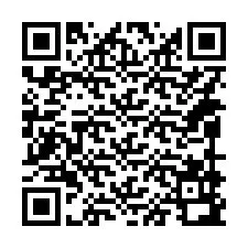 Código QR para número de teléfono +14099992705