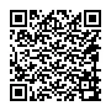 QR kód a telefonszámhoz +14099992708