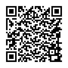 QR kód a telefonszámhoz +14099992744