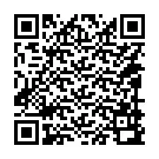 QR Code pour le numéro de téléphone +14099992758