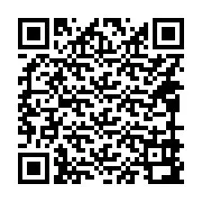 Código QR para número de teléfono +14099992802