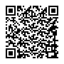 QR kód a telefonszámhoz +14099992812