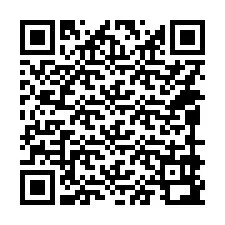 QR-koodi puhelinnumerolle +14099992814