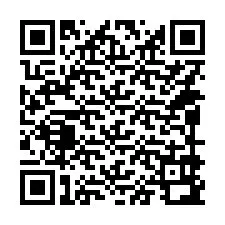 QR Code pour le numéro de téléphone +14099992824