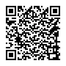 Código QR para número de telefone +14099992829