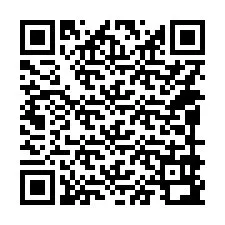 Código QR para número de teléfono +14099992834