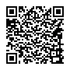 QR kód a telefonszámhoz +14099992837