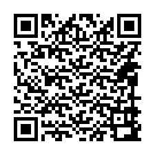 QR код за телефонен номер +14099992857