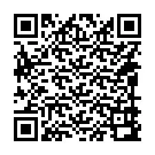 Codice QR per il numero di telefono +14099992864