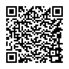 QR-koodi puhelinnumerolle +14099992874