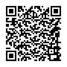 QR kód a telefonszámhoz +14099992875