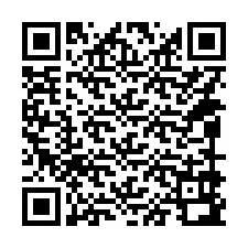 QR kód a telefonszámhoz +14099992880