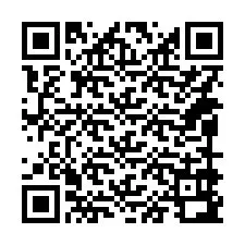 QR kód a telefonszámhoz +14099992885