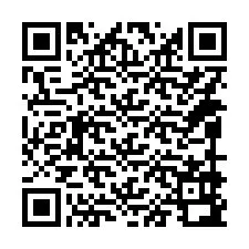 QR kód a telefonszámhoz +14099992901