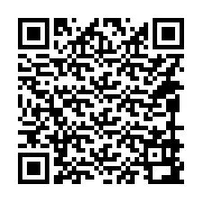 Código QR para número de teléfono +14099992904