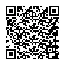 QR-koodi puhelinnumerolle +14099992909