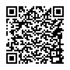 QR-Code für Telefonnummer +14099992967