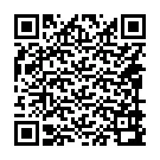 QR kód a telefonszámhoz +14099992976