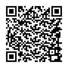 QR код за телефонен номер +14099992978